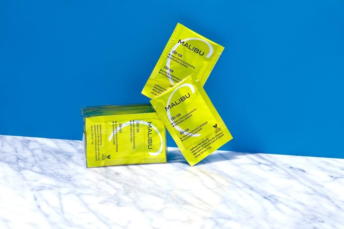 Malibu C Professional De-Ox Wellness Remedy 6 G (12 Pieces Pack) image number 5