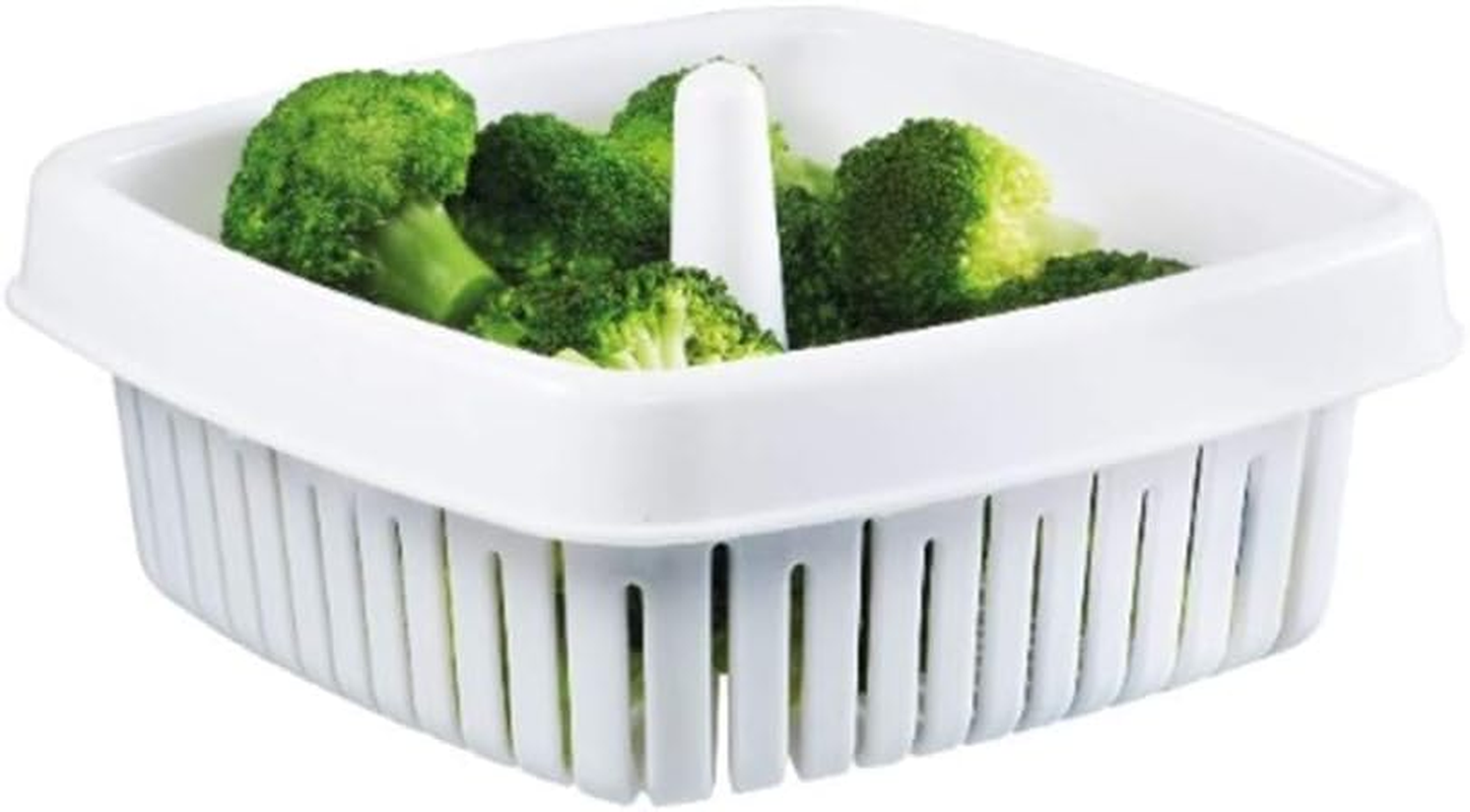 Microwave Vegetable Steamer Veggie Steamer image number 5