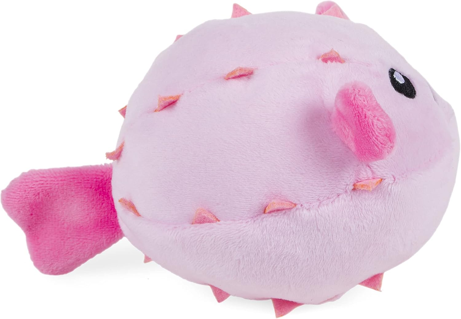 Petface Planet Plush Pippa Puffa Fish Eco Friendly Dog Toy image number 3