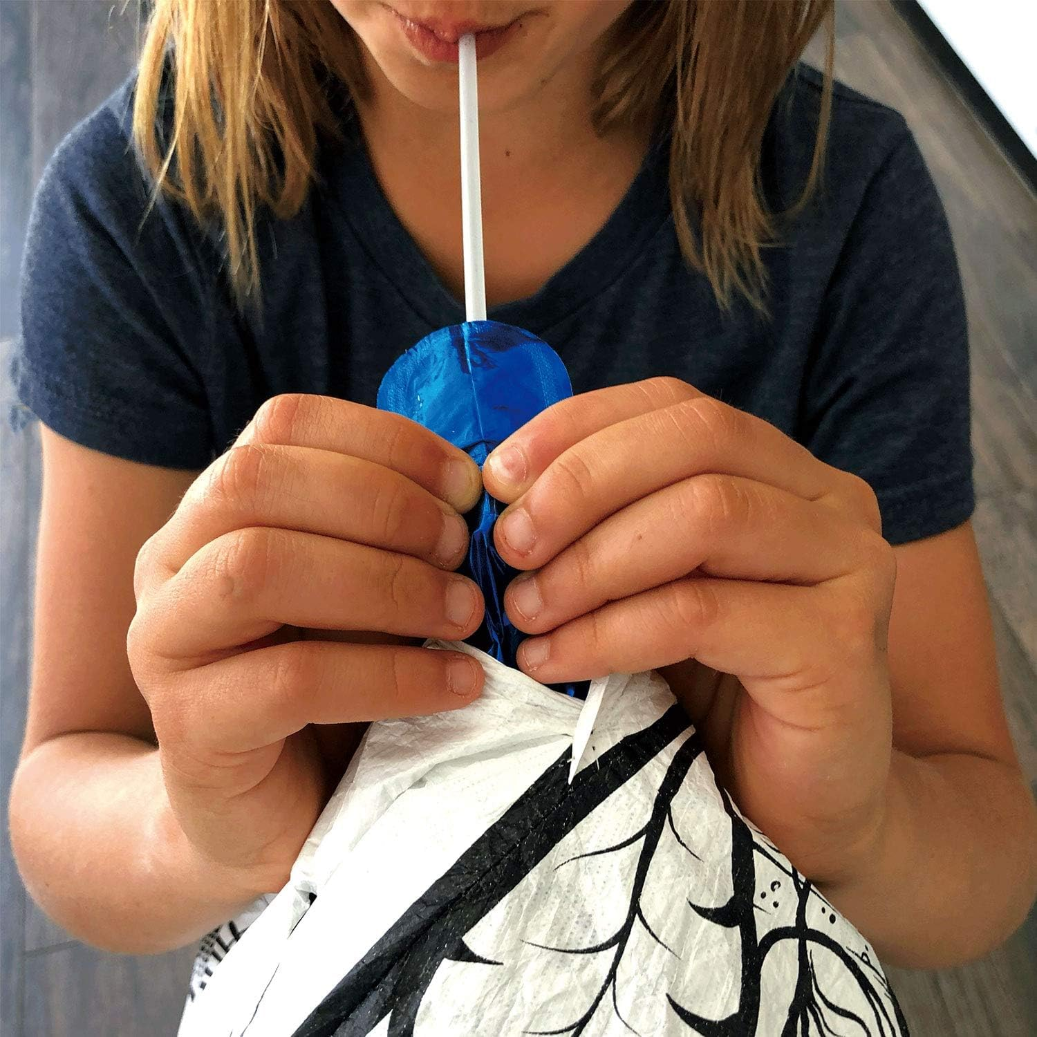 RANGS Olive Ball - DIY Art & Family Fun - Small White Rubber Ball - No Batteries Required - All Ages - 1 Player - Manual Operation image number 6