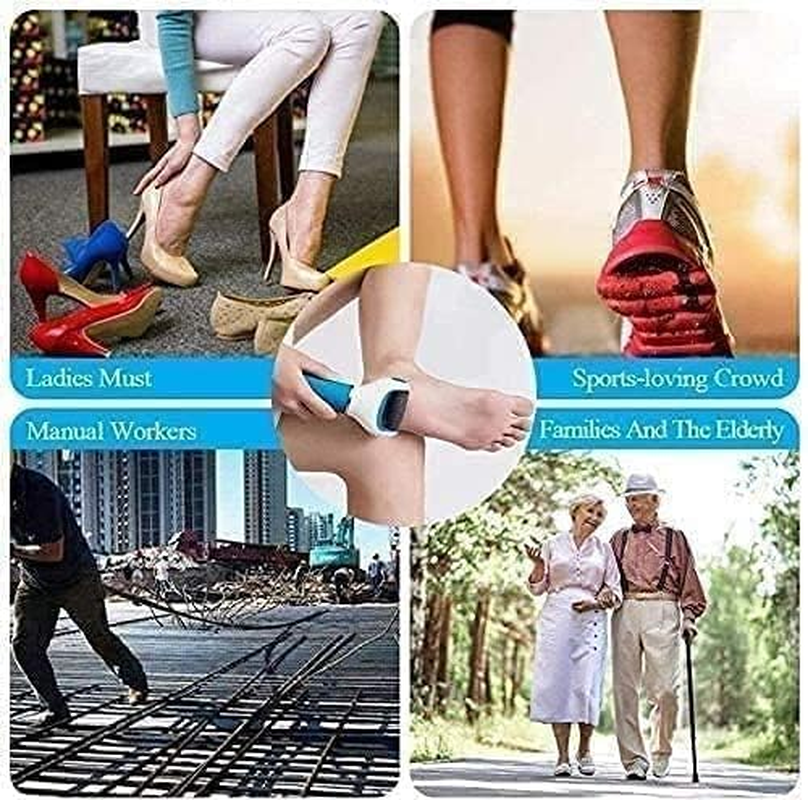 Electric Callus Remover for Feet, Professional Pedicure Tools Refill Roller,Remove Heels Dead Skin of Best Foot File Kit(Pink)