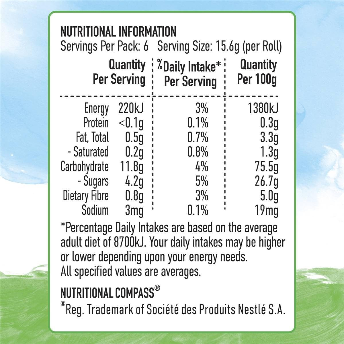 Uncle Toby'S Rainbow Berry Roll-Ups 94 G image number 5