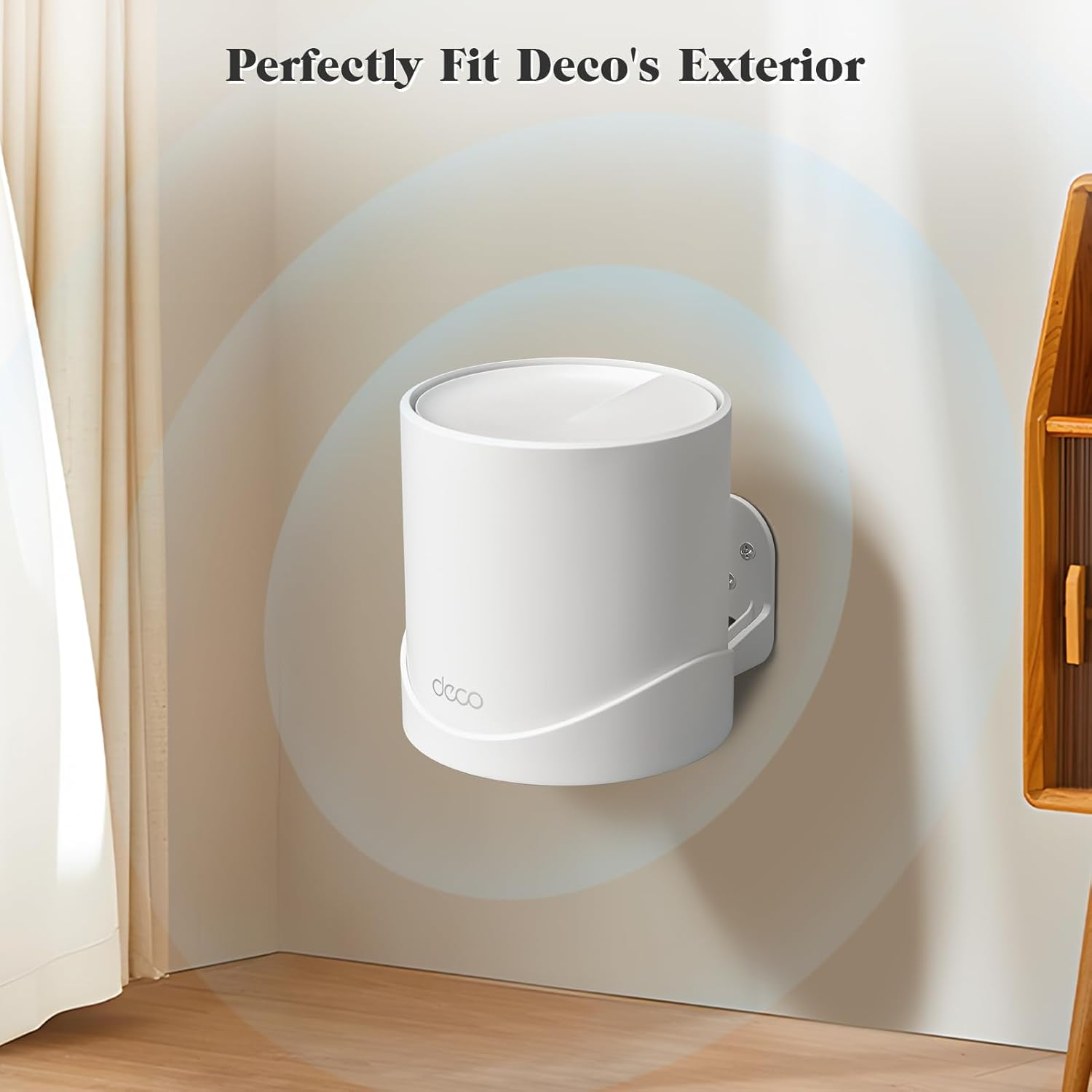 Wall Mount Bracket for Tp-Link Deco AX3000/X20/X55/X60/X4300 Pro/X5000/X5400 Pro/W3600/W4500/W6000 (3-Pack) image number 3