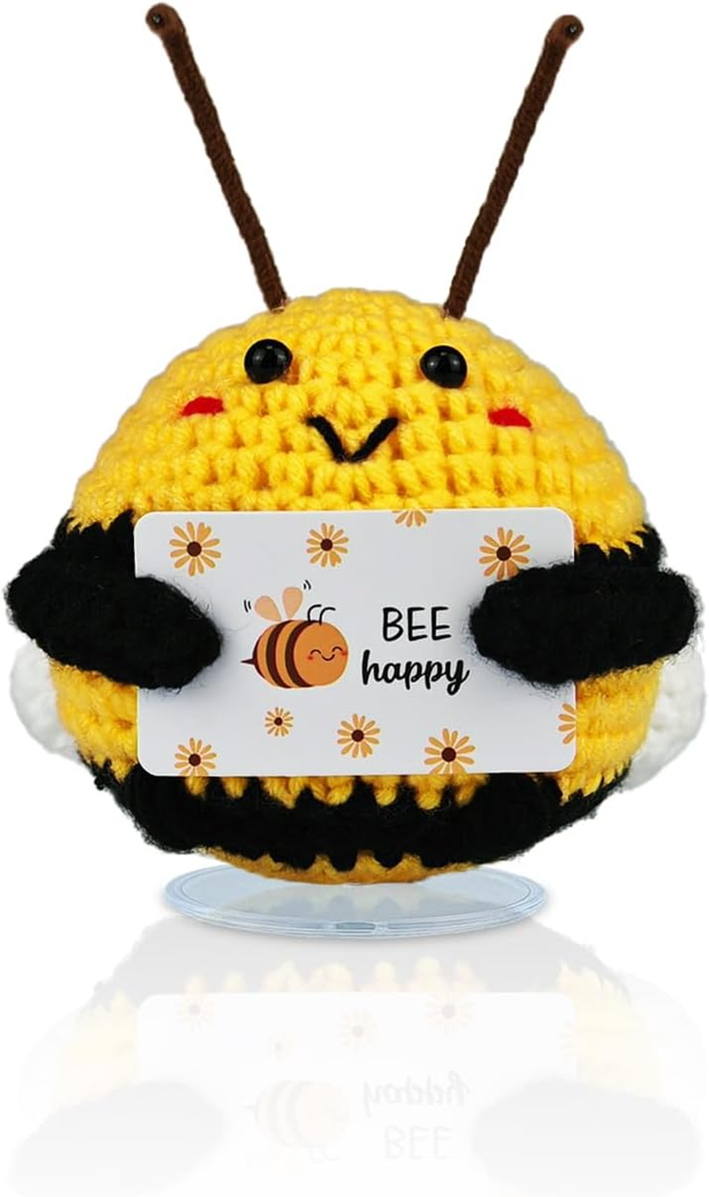 SZMDLX Handmade Crochet Axolotl, Positive Emotional Support Animals Doll Cute Knitted Stuffed Themed Gifts Worry Dolls for Birthdays,Home Office,Party Decorations (Cute Salamander)