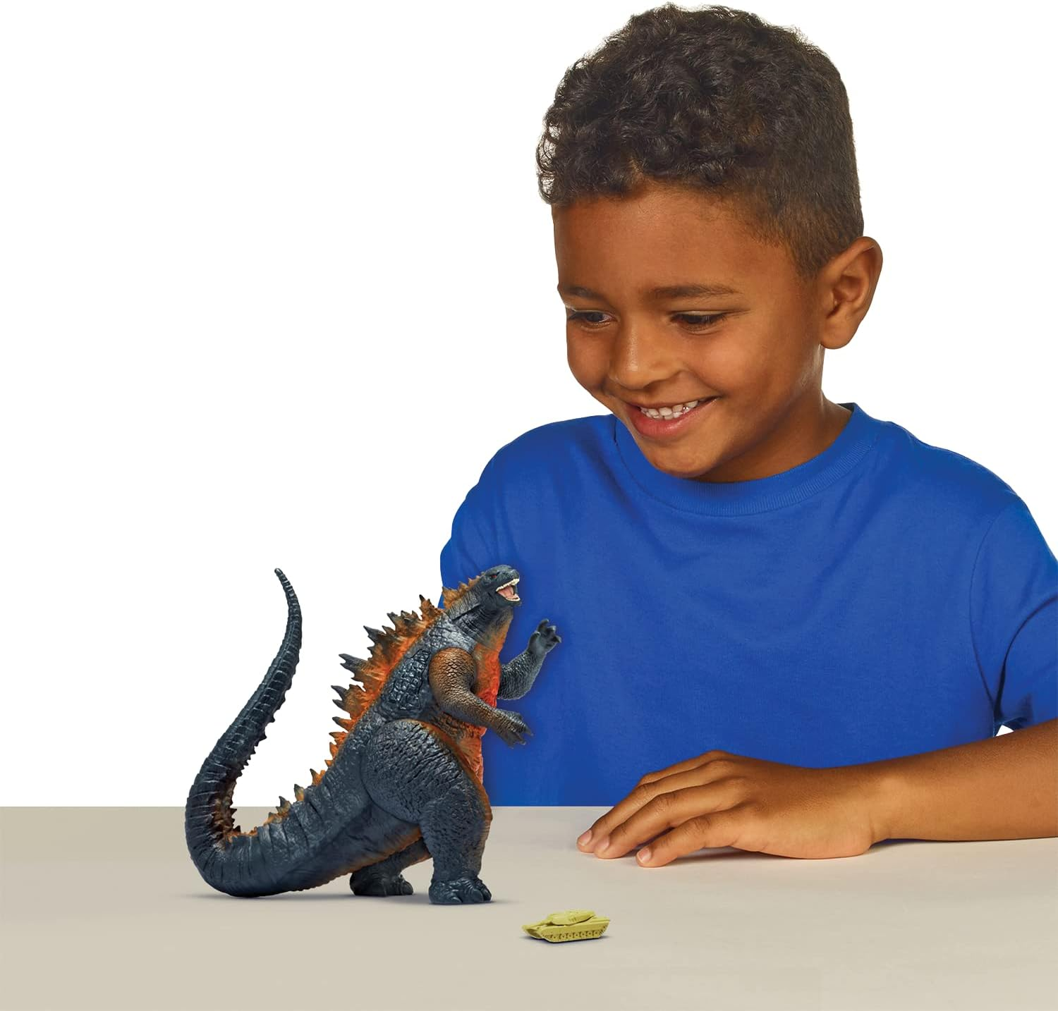 Monsterverse MN100000 6" City of Destruction Godzilla (2014) with Tank, Multi Colour image number 2