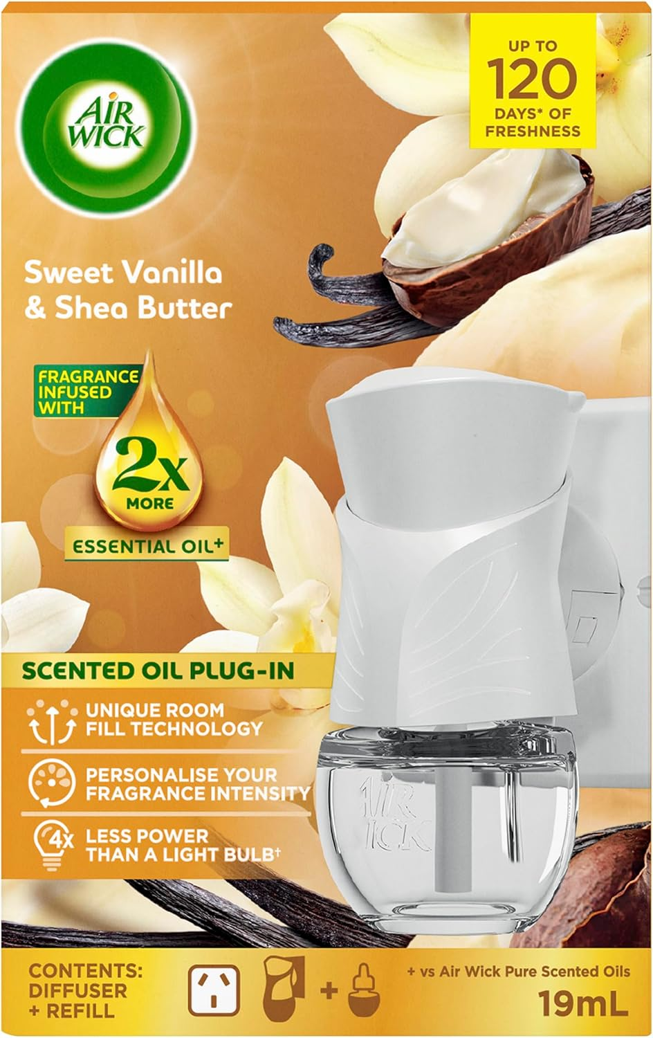 Air Wick Sweet Vanilla & Shea Butter Plug-In Diffuser image number 5