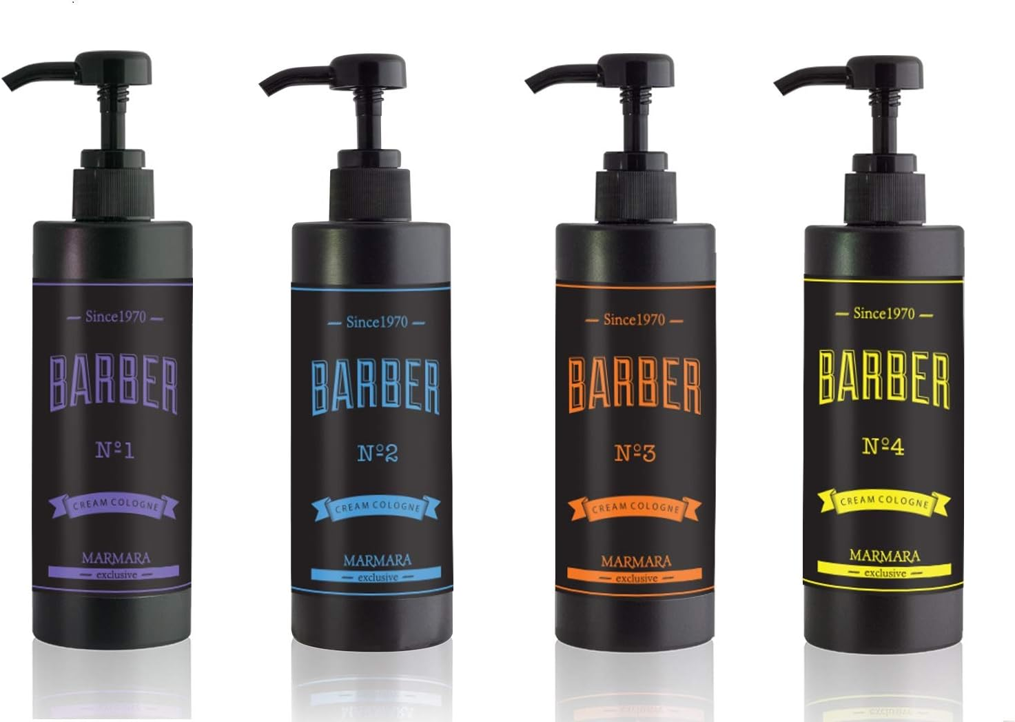 Marmara Barber Aftershave Eau De Cologne No.4 for Men 500 Ml, Yellow image number 3