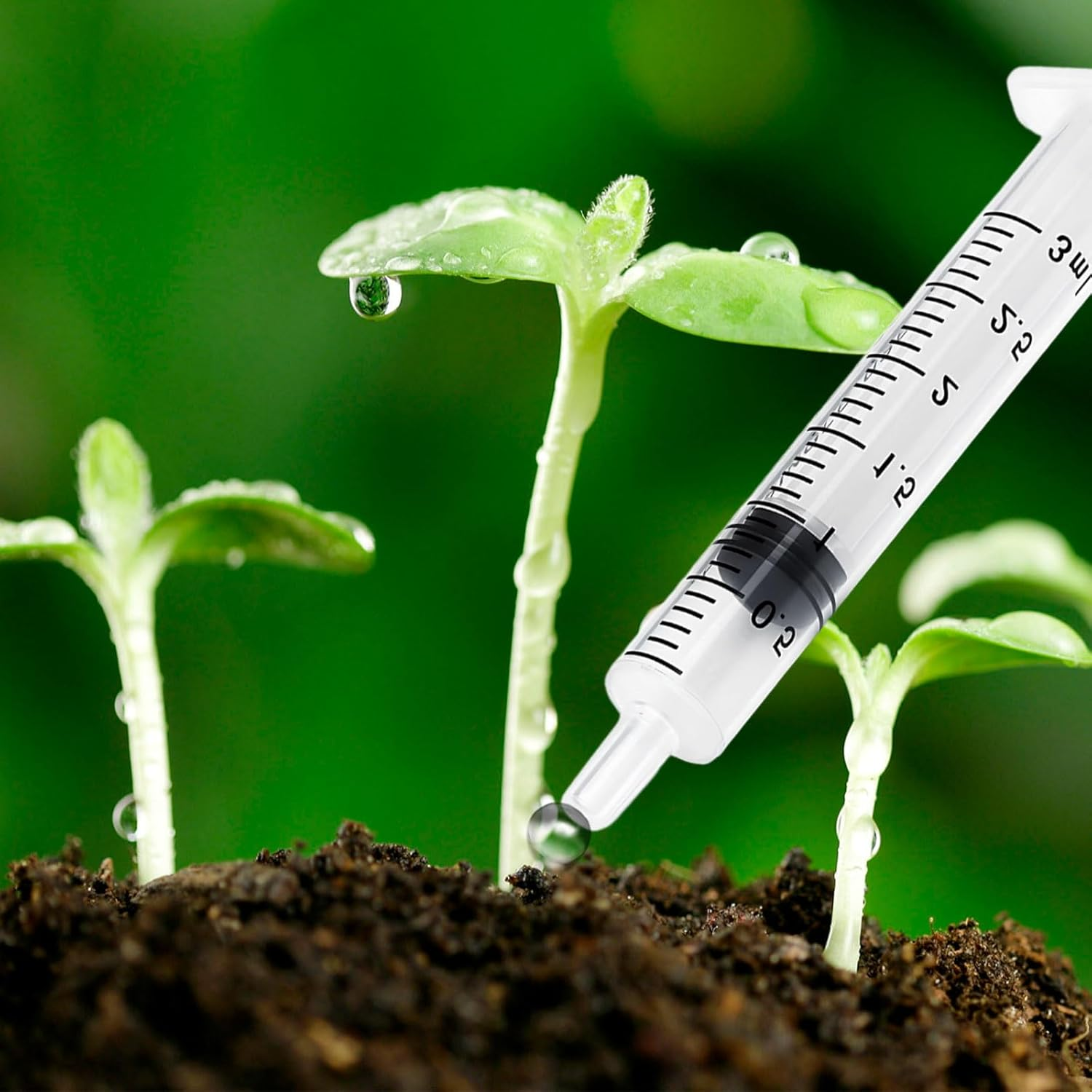 30Pcs Syringes, 3Mlplastic Syringe Individually Sealed, Liquid Measuring Syringe Tool, with Measurement, for Feeding Pets, Scientific Laboratories, Measuring Liquids, Oil or Glue Applicants