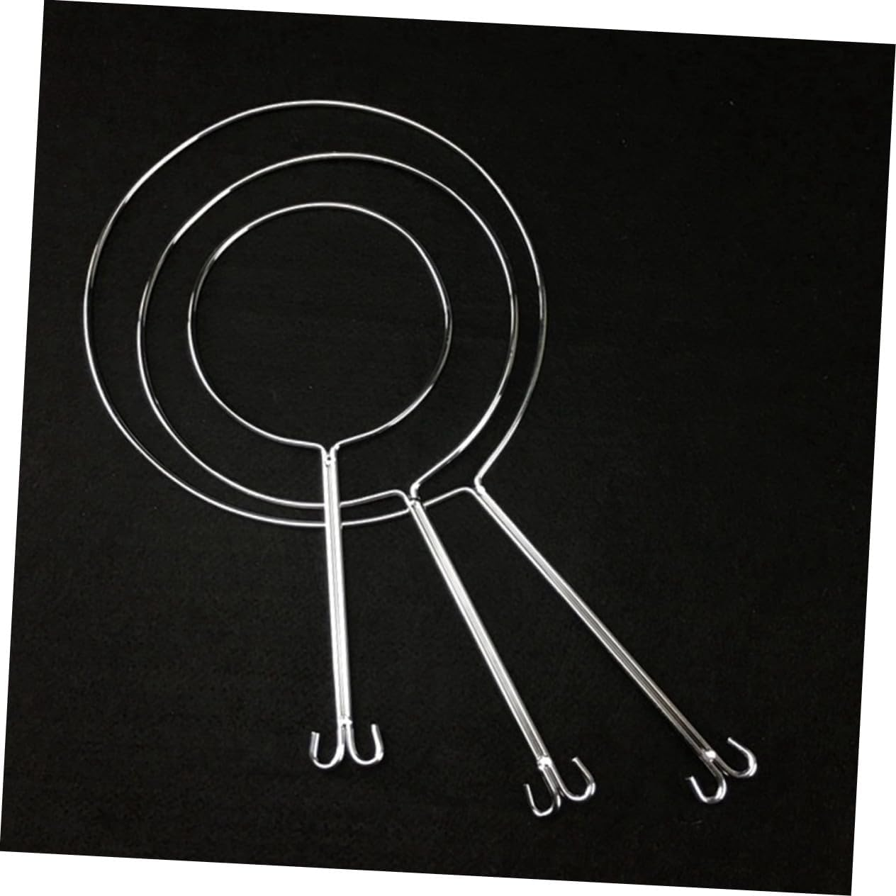 COHEALI Reusable Milk Tea Filter Bag Strainer for Drip Coffee Tea Brewing Stainless Steel Handle S image number 1