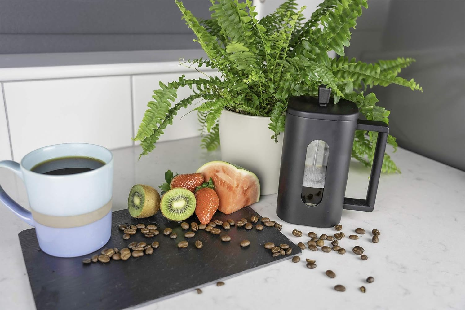 Caf&eacute; Ol&eacute; BVP-06F 5-Cup (600Ml) Cafeti&egrave;re, Plastic, 600 Milliliters image number 1