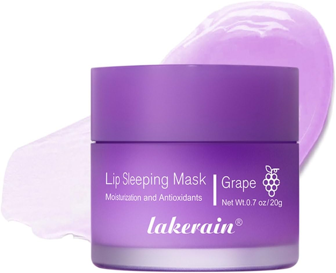 Hydrating Sleeping Lip Mask for Intense Overnight Moisture (Berry)