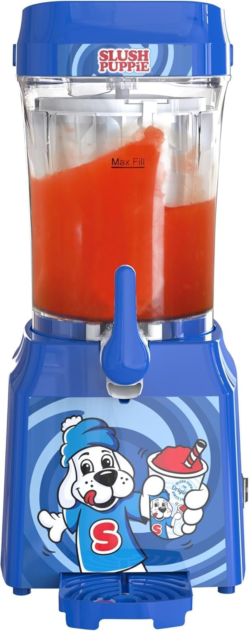 Slush Puppie 4 Pack Syrups, Blue Raspberry, Strawberry, Cola, Lemon Lime, 180Ml Bottles, Classic Slush Flavours