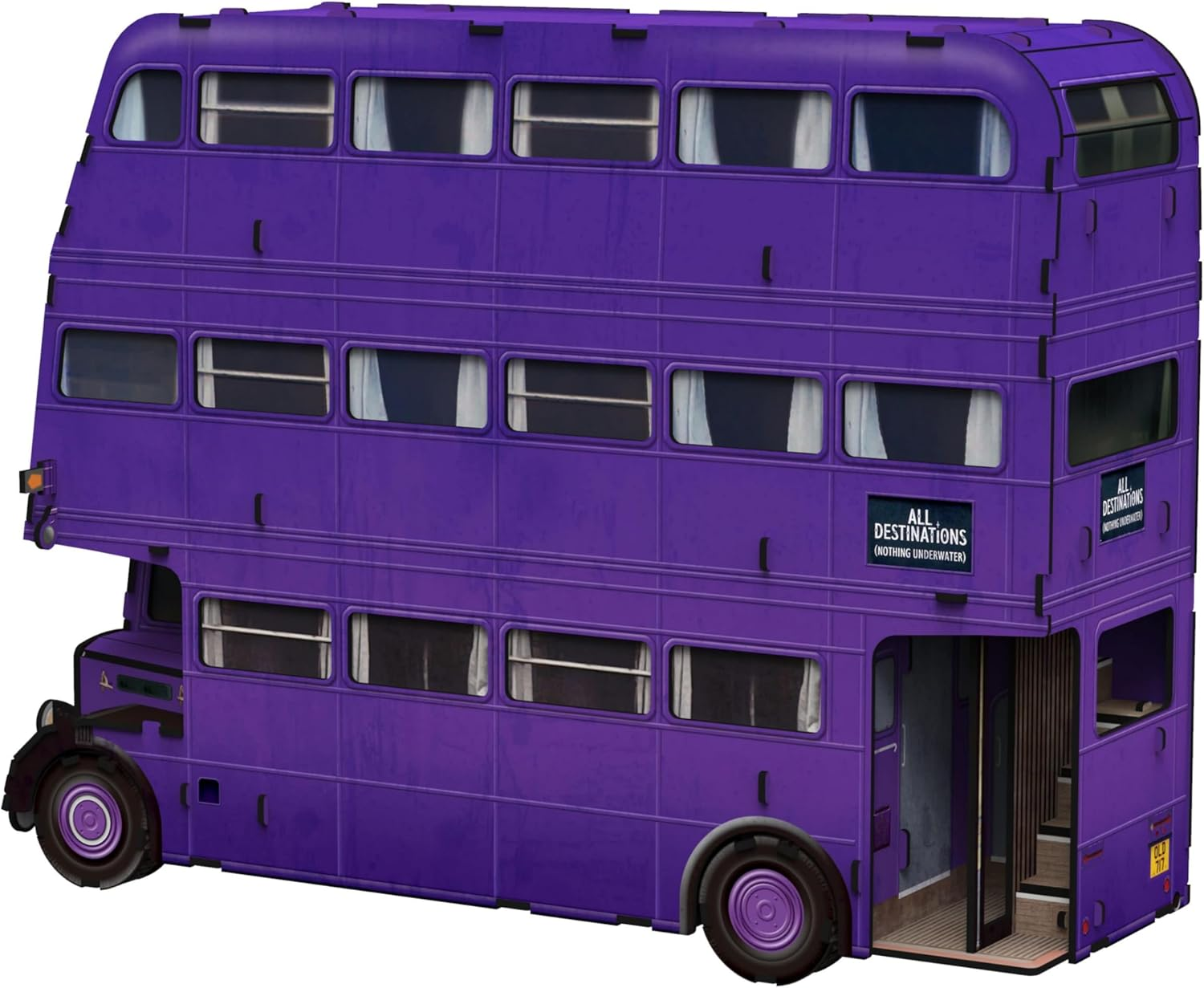 Harry Potter the Knight Bus 3D Puzzle 73-Pieces Set image number 4