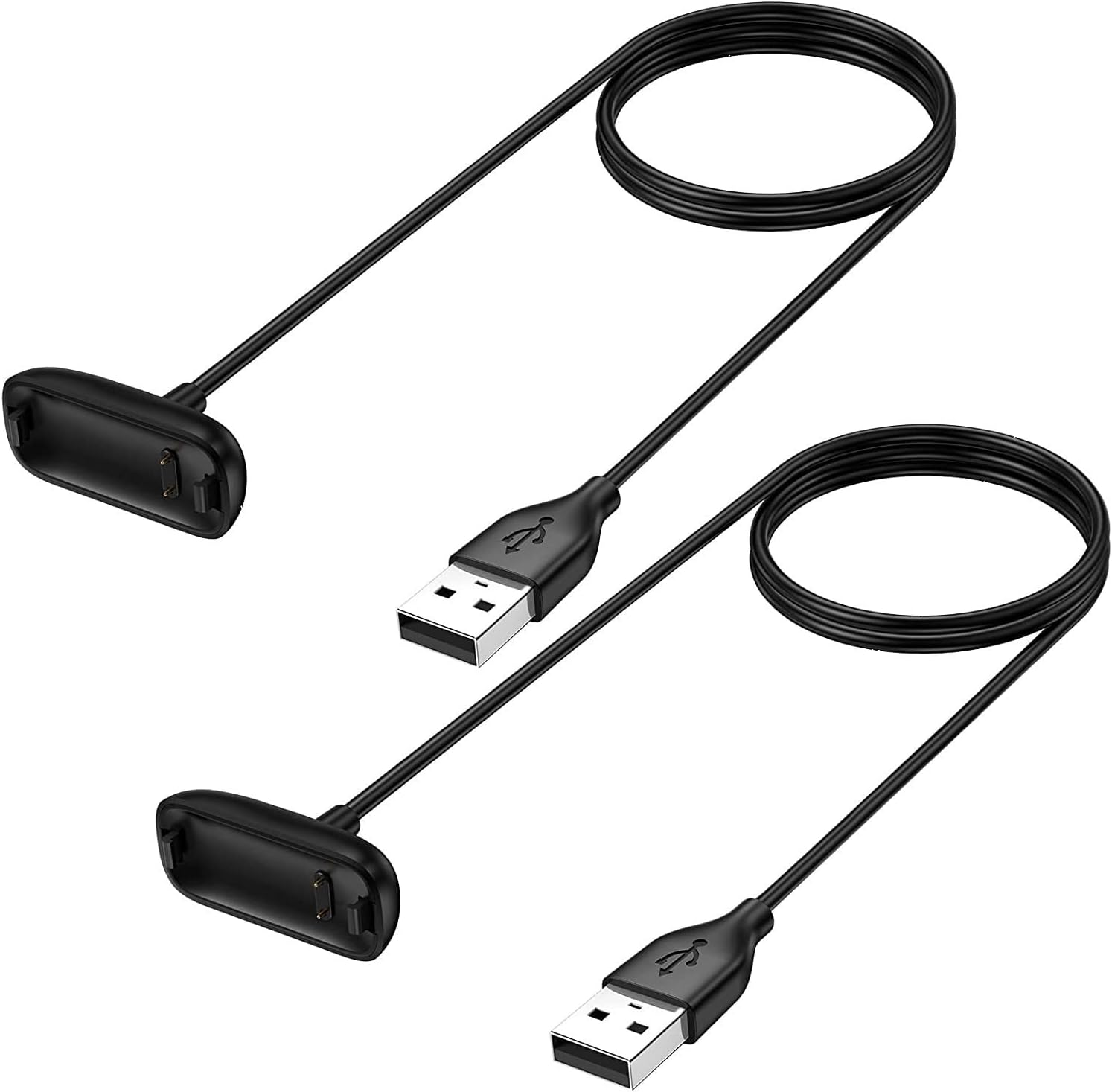 EZONEDEAL 1M Long Magnetic Charger for Fitbit Inspire 2/3, ACE 3, USB Charging Cable Dock for Inspire 2/ACE 2/3 Smartwatch Accessories