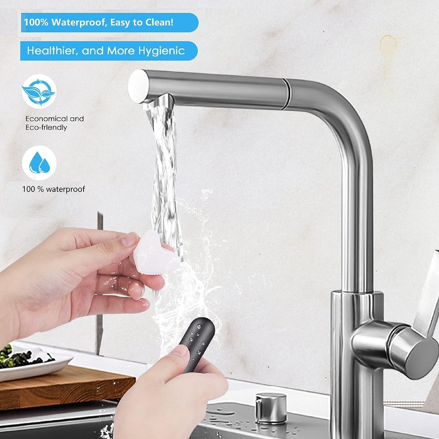 USB Rechargeable for Travel Portable Waterproof Mini Massager for Women image number 1