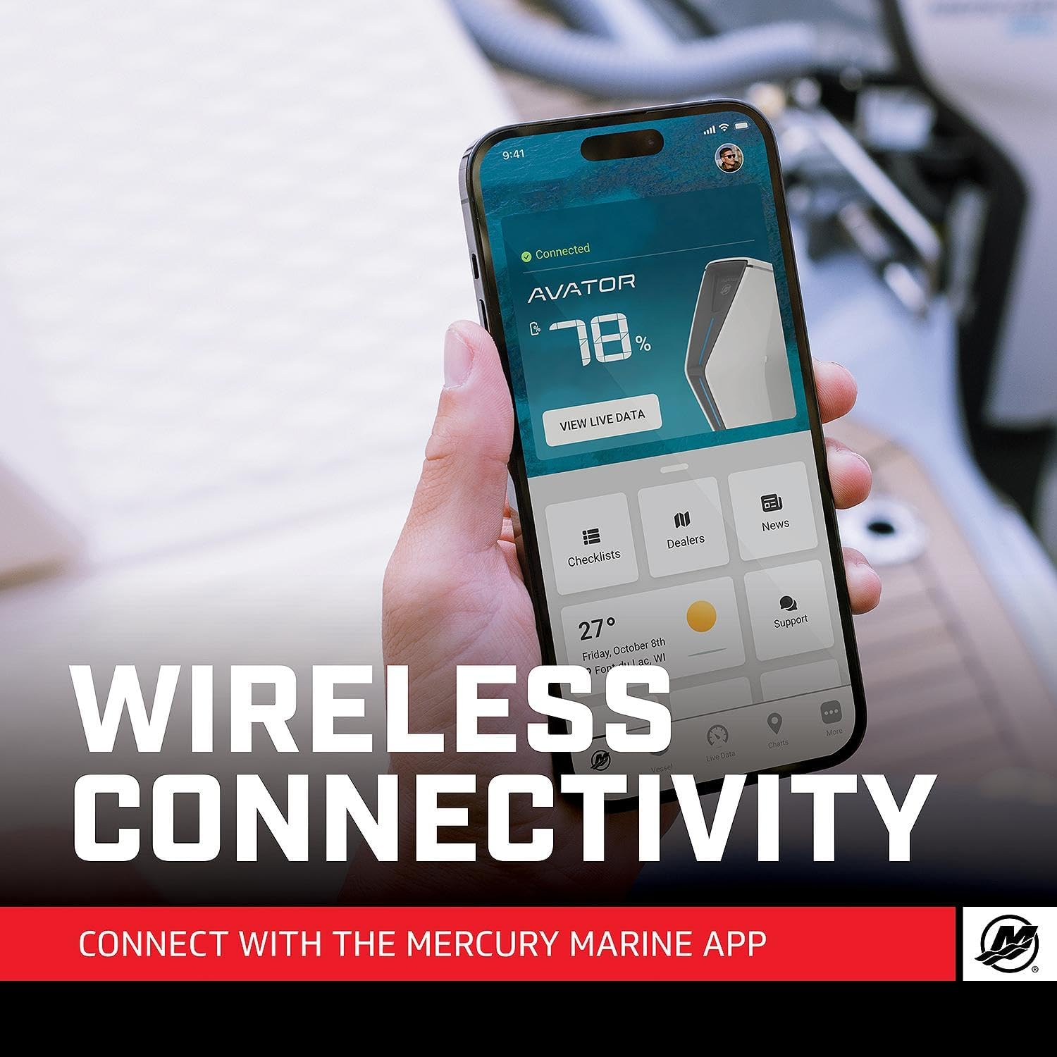 Mercury Outboard Connected Boat Engine System for Ios and Android Devices image number 4
