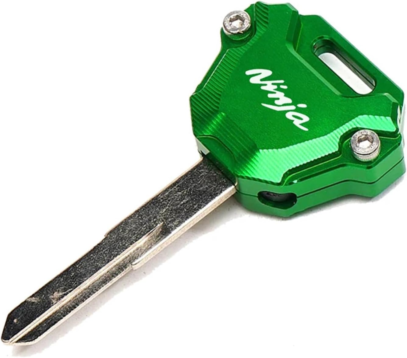 Jininshengxindianzi Compatible with Kawasaki Ninja 650 ZX6R 400 1000SX ZX10R Z900 Z650 Z900RS Z1000 Z400 Motorcycle Accessories CNC Key Case Cover Shell (Color : Green-Ninja)