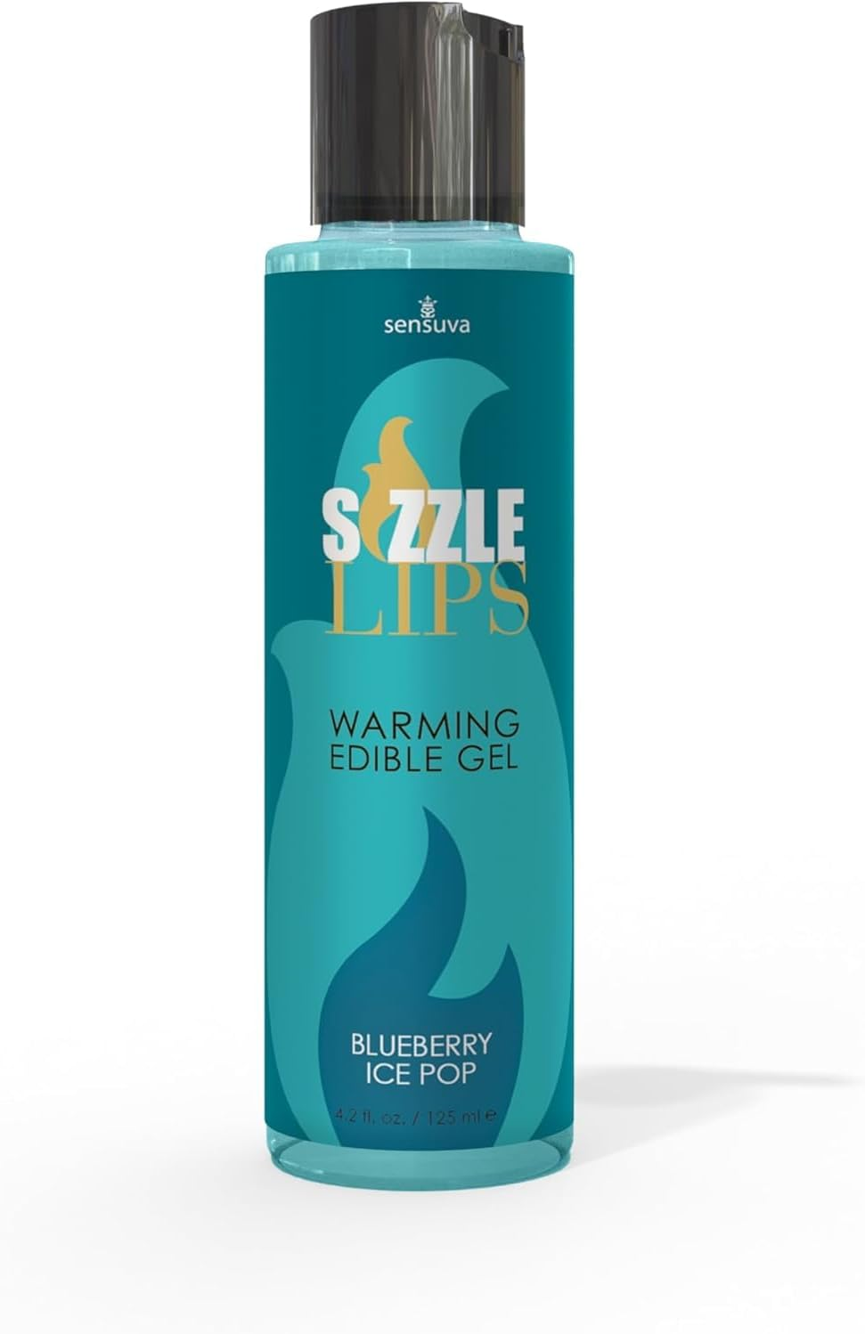 Sensuva Sizzle Lips Warming Gel Blueberry Ice Pop image number 1
