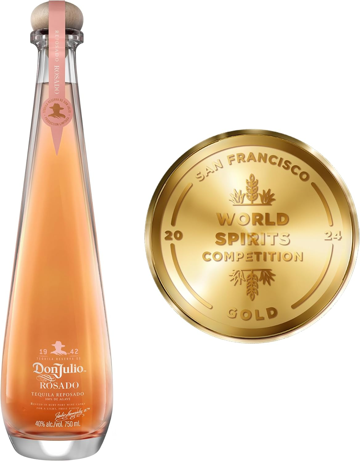 Don Julio Rosado Tequila 750 Ml image number 4