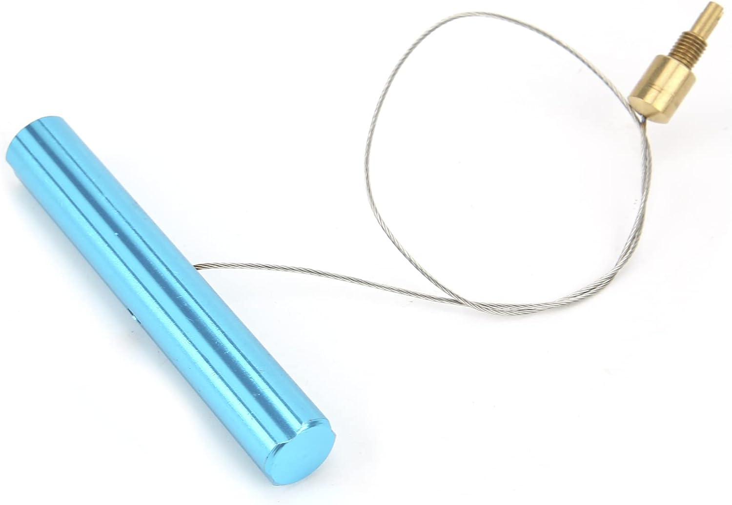 Motorcycle Air Valve Puller Tube Tire Stem Tool Blue 80X10Mm/3.1X0.4In Components image number 1