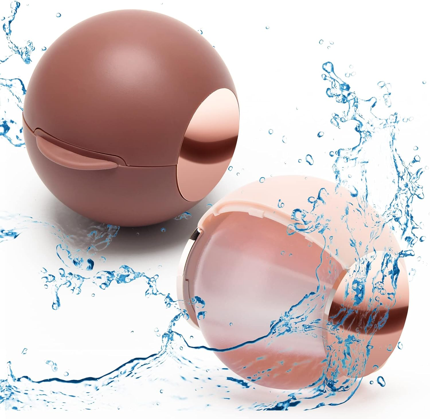 2Pcs Washable Reusable Lint Roller Ball for Pet Hair, Travel Size Gel Lint Roller for Hair Remover, Clothes, Furniture, Carpet, Sticky Cleaner