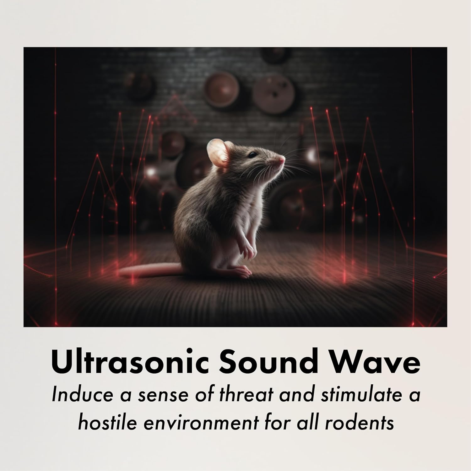 Digimax Outdoor Car Engine Rodent Repeller Ultrasonic Pest Control Weather Heat Resistant Mice Rat RV Trucks Tractors Vehicle Van SUV under the Hood Mouse Squirrels Cats Deterrent Rat&oacute;n Rata image number 3