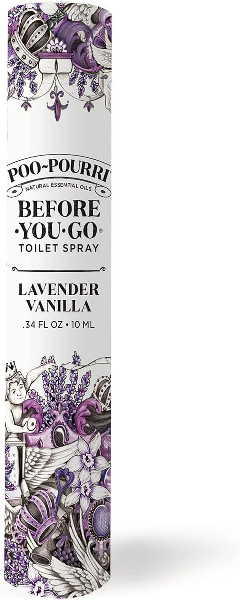 Poo-Pourri Before-You-Go Toilet Spray.34 Fl Oz, Tropical Hibiscus, 3 image number 6