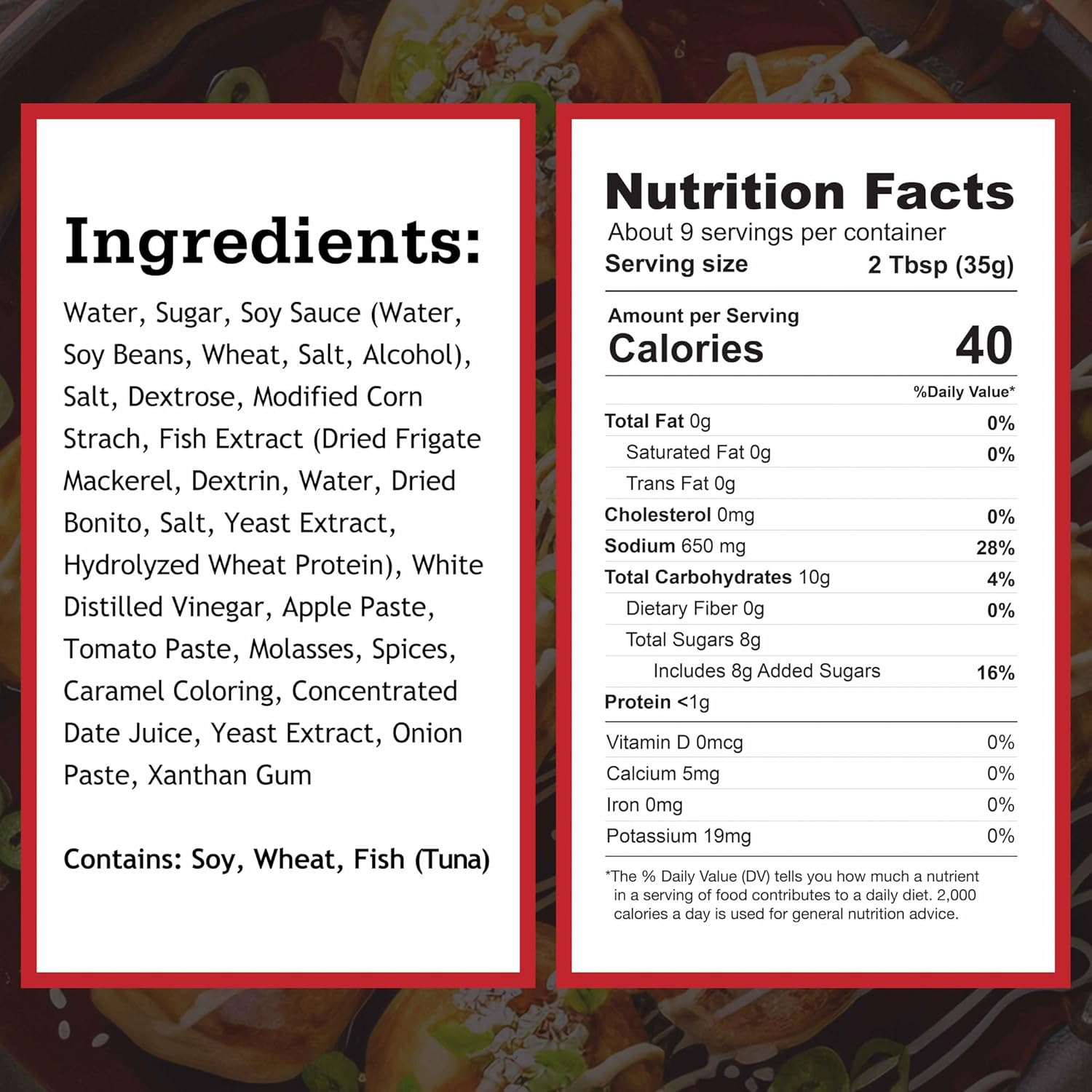 Takoyaki Sauce - Otafuku 300G image number 2