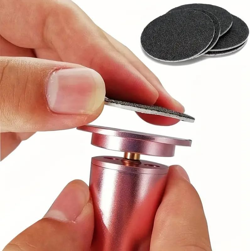 Replacement Sandpaper Discs Pad, 120 Mesh Callus Removal Pedicure Foot File Tools Accessories for Electric Foot File Pack of 120 image number 4