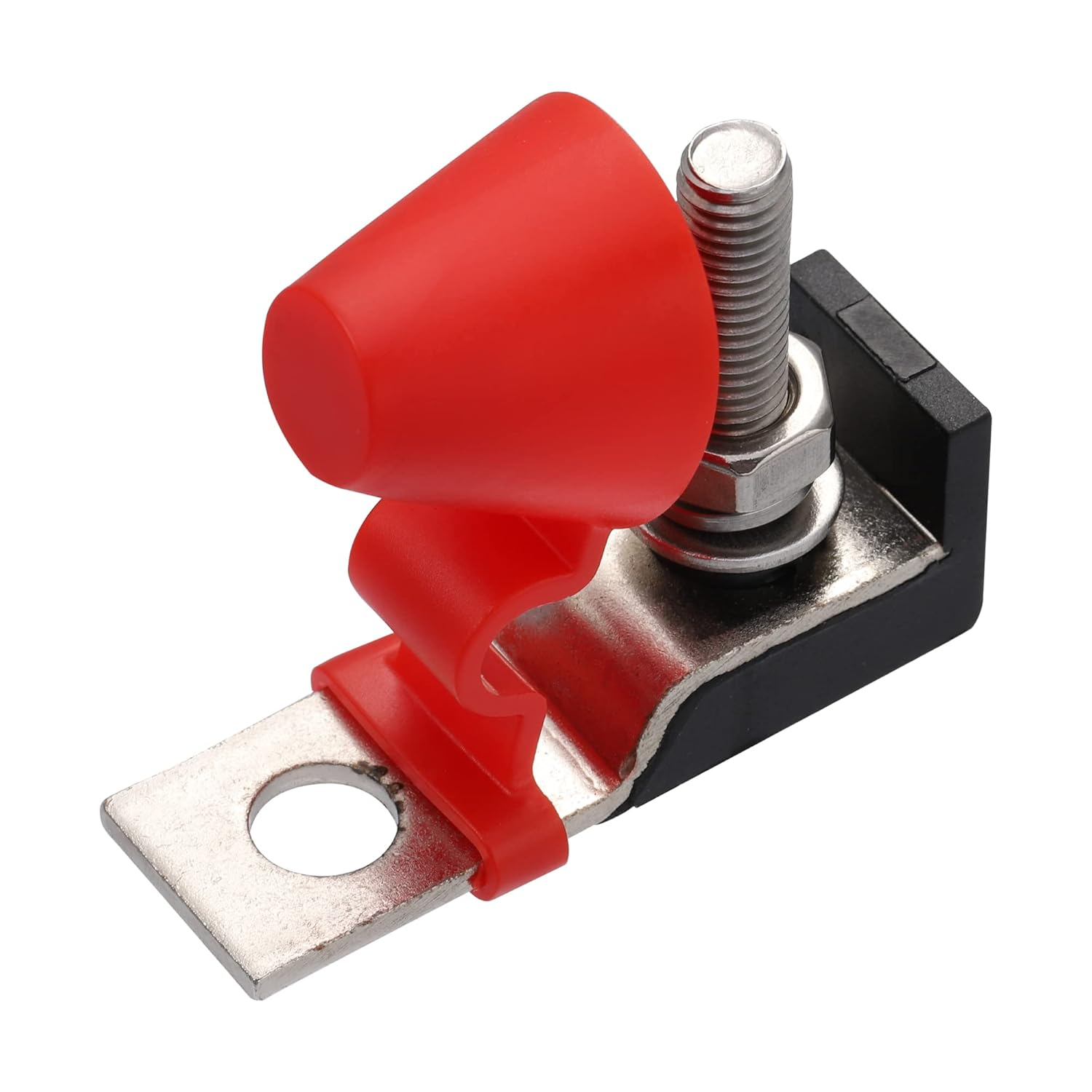 X AUTOHAUX 1 Set 150A Battery Fuse Terminal Fuse Block Kit Fuse Max Voltage 58V for Car Marine Boat RV image number 5