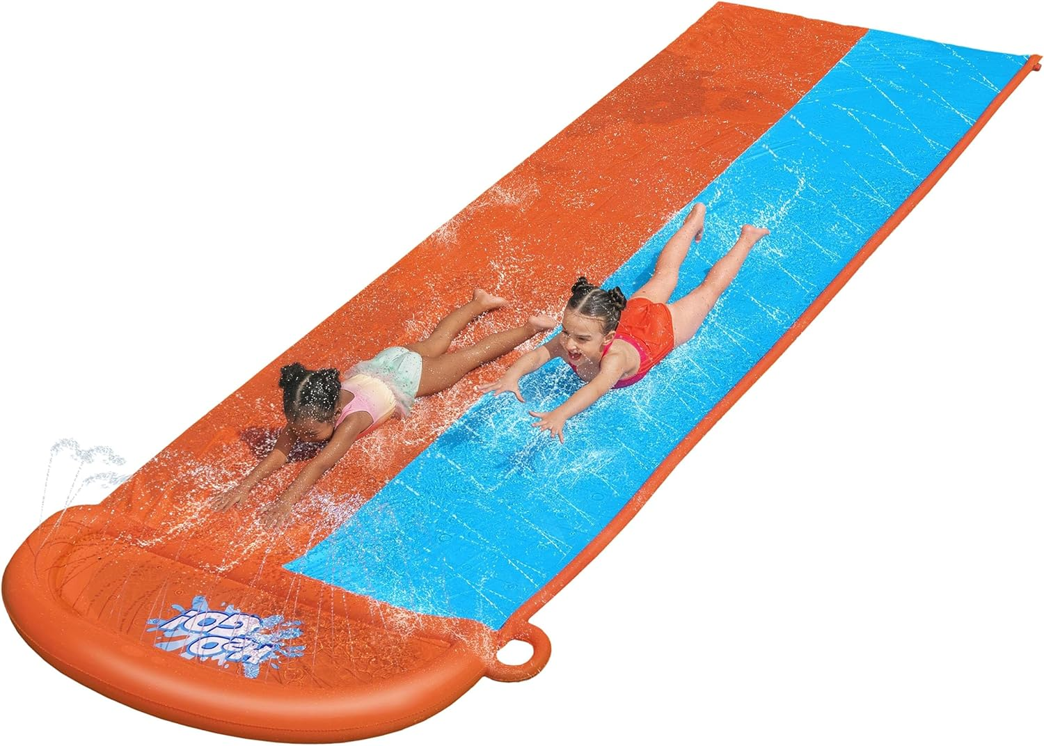 Bestway Double Water Slide 4.88 M, Inflatable Backyard Water Slide image number 6