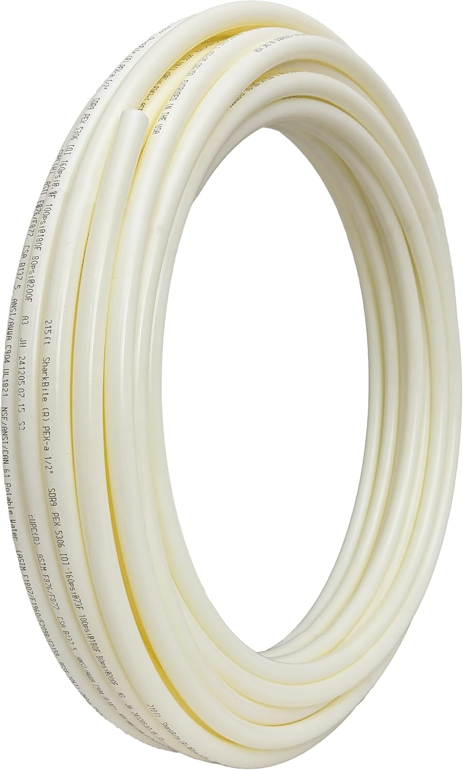 Sharkbite 1/2 Inch X 100 Feet Red PEX-A, PEX Pipe Flexible Water Tubing for Plumbing, UA60R100 image number 3