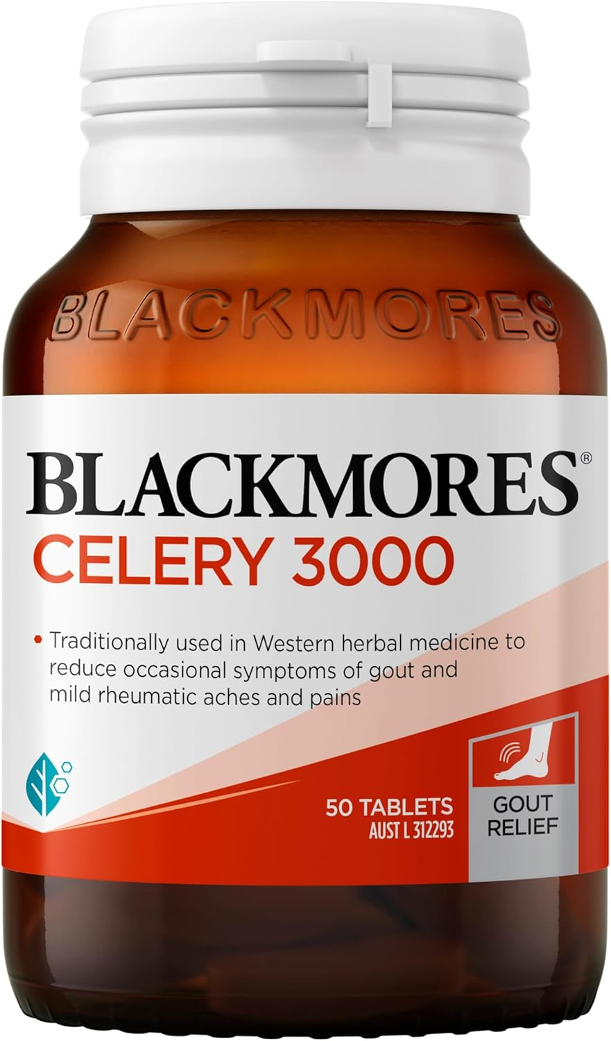 Blackmores Celery | Traditionally Used in Western Herbal Medicine to Reduce Occasional Episodes of Gout | 50 Tablets image number 2