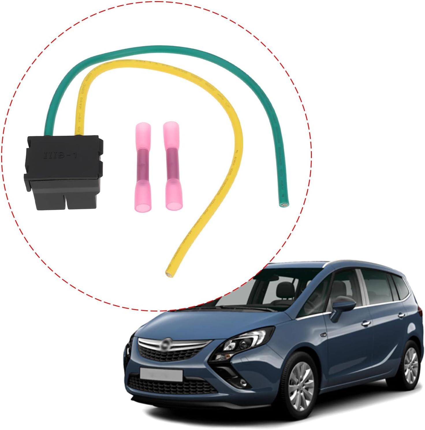 Emagtech Car Headlight Bulb Bracket Cable 050401-BAHAFE-01CFA 240660010 Compatible with Vauxhall Zafira