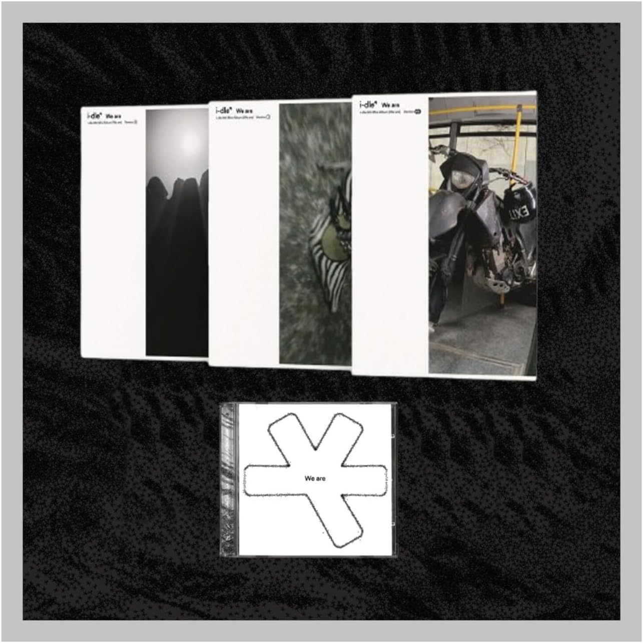 I-Dle We Are 8Th Mini Album with Tracking Sealed IDLE (2 Version Set(1 Standard+1 Jewel)) image number 5