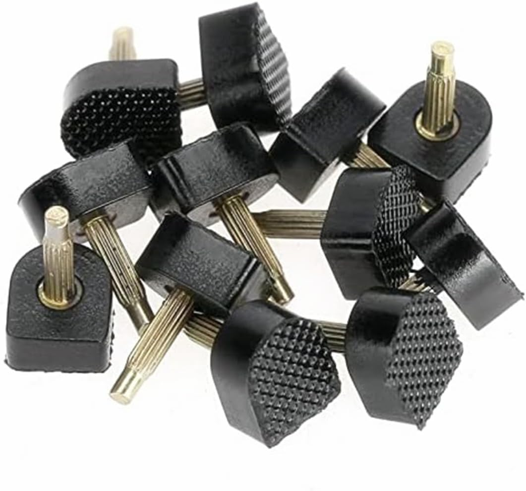 20 Pairs U Shaped High Heel Shoes Replacement Tips Pin,High Heel Shoe Tips - 2 Different Pins Diameter 2.4Mm 3Mm,Women Shoes Caps 8Mm 9Mm 10Mm 11Mm 12Mm (Black) image number 6