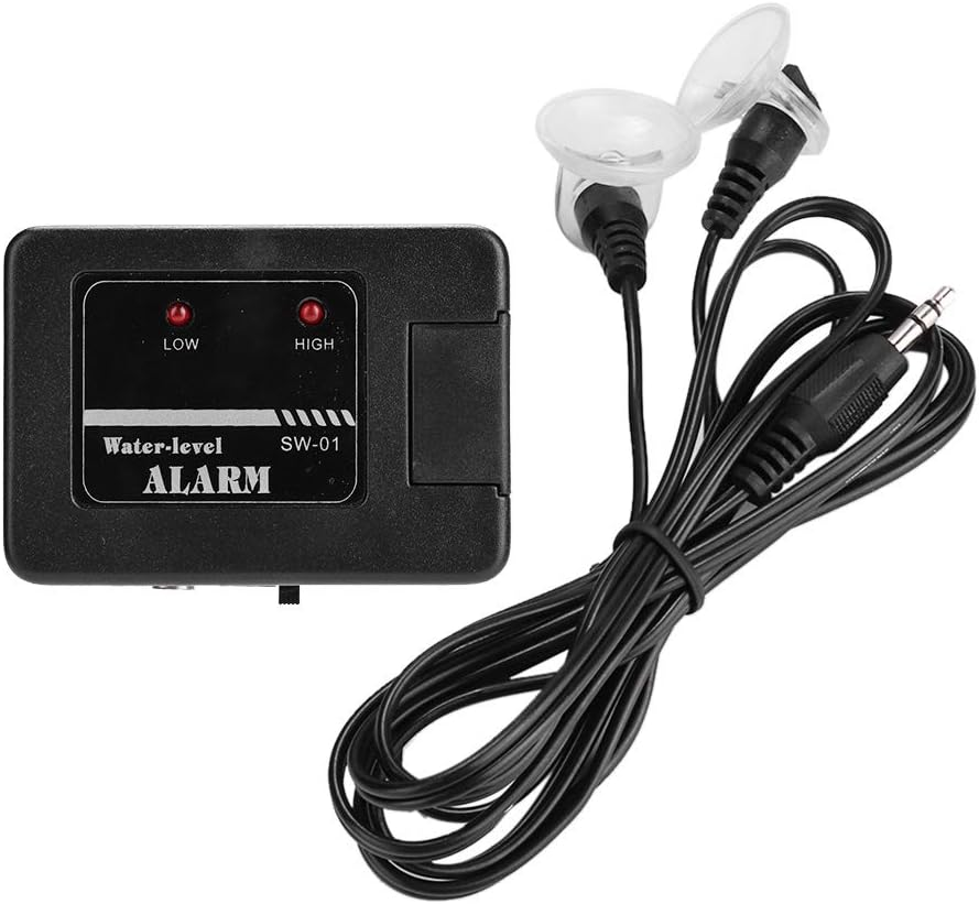 Durable Fish Tank Alarm, Water Alarm, Plastic with Battery Delivery for Aquarium Water Level Monitoring image number 3