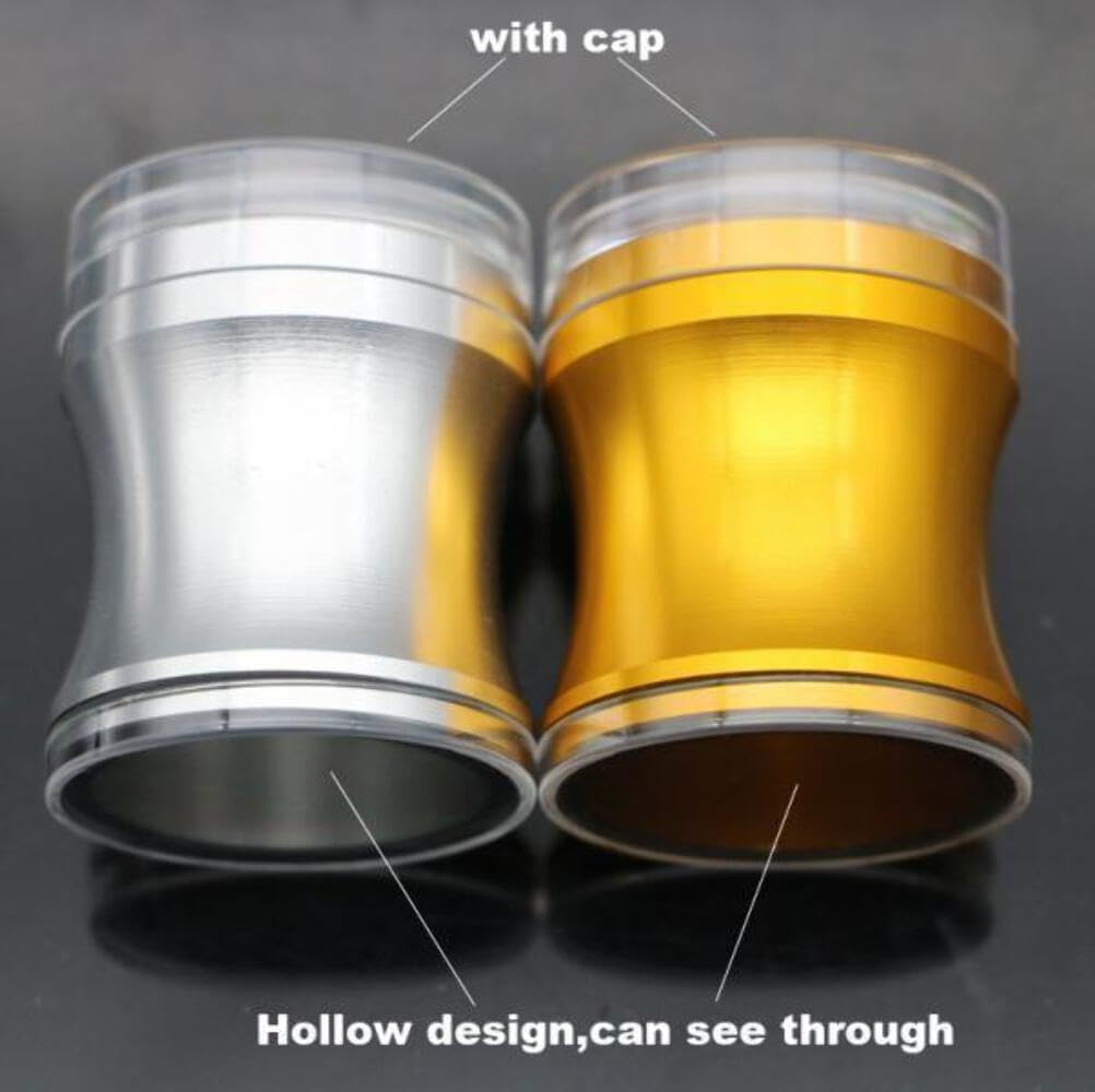 Stamper & Scraper ~ Gold or Silver ~ Large Diameter 4Cm image number 2