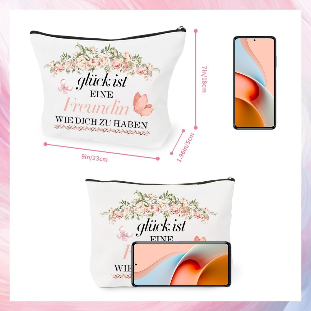 Gifts for Boyfriend, Gifts for Best Friends, Gift for Best Friends, Birthday, Friendship Gifts for Women, Friends, Cosmetic Bag for Boyfriend, D'Alene To, Cosmeticcase-Freund01 image number 4