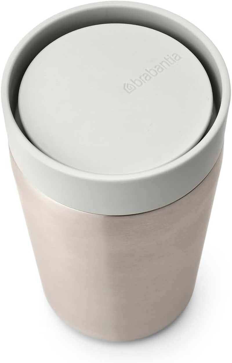 Brabantia Make & Take Small Insulated Thermos Cup (200Ml / Dark Grey) image number 3