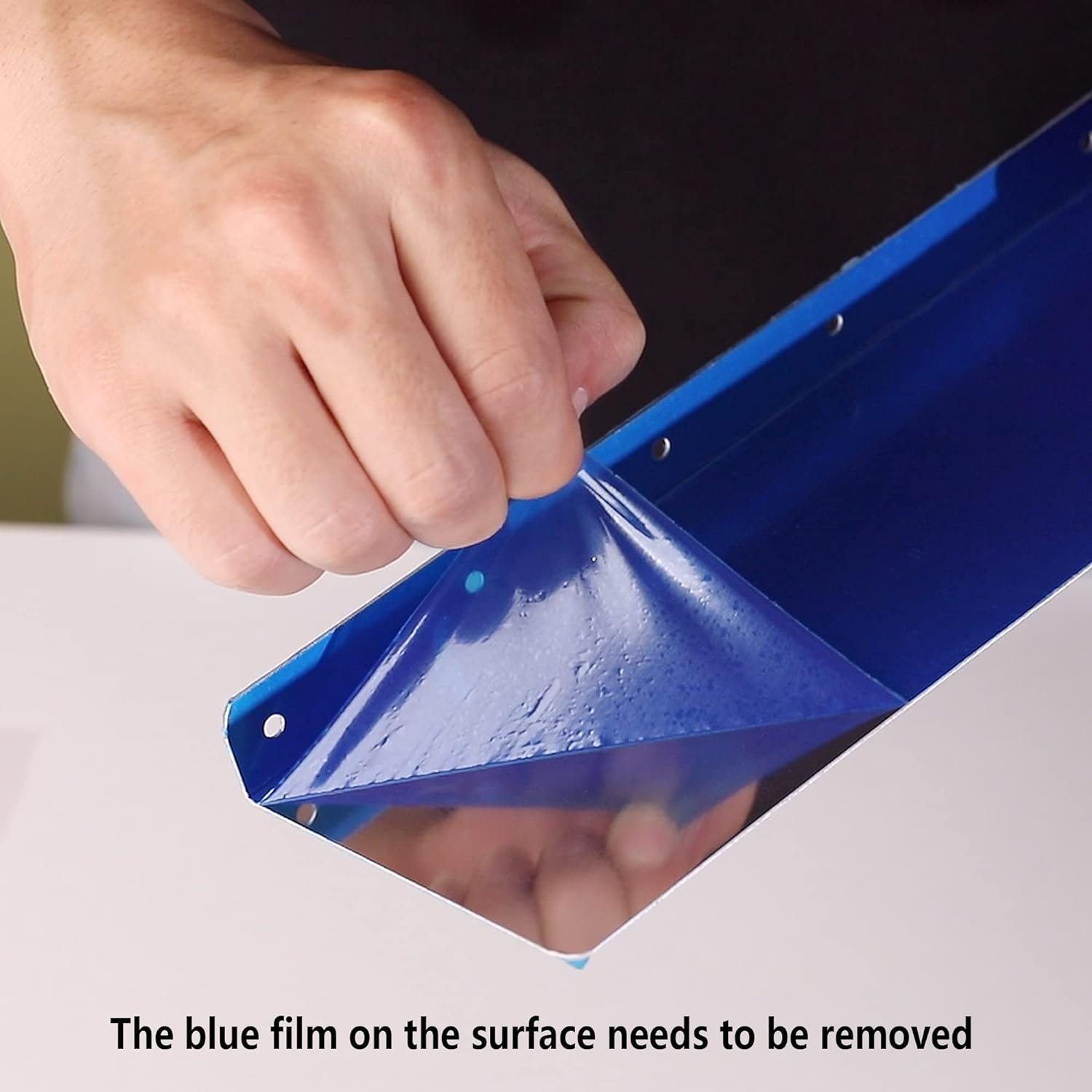 8 Pcs Gutter Valley Splash Guard,Straight Rain Diverter Roofing Gutter Guards,Rain Drip Gutter Guard for House Shingle Roofs Corner (8) image number 2