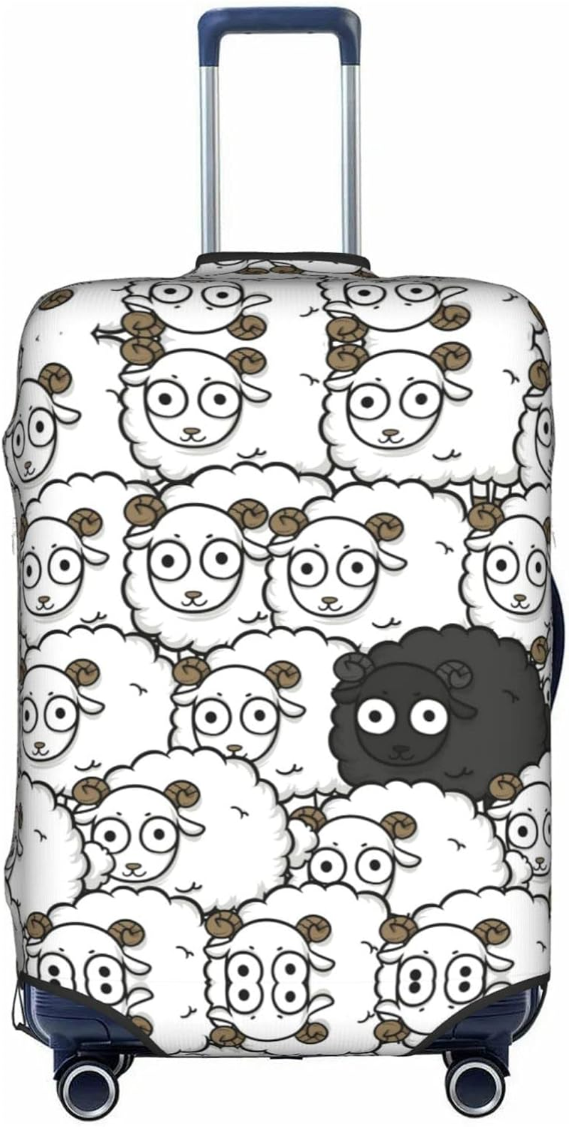 Obabo Parrots Travel Luggage Cover,Washable Suitcase Cover Protector Anti-Scratch Suitcase Cover Fits 18-32 In