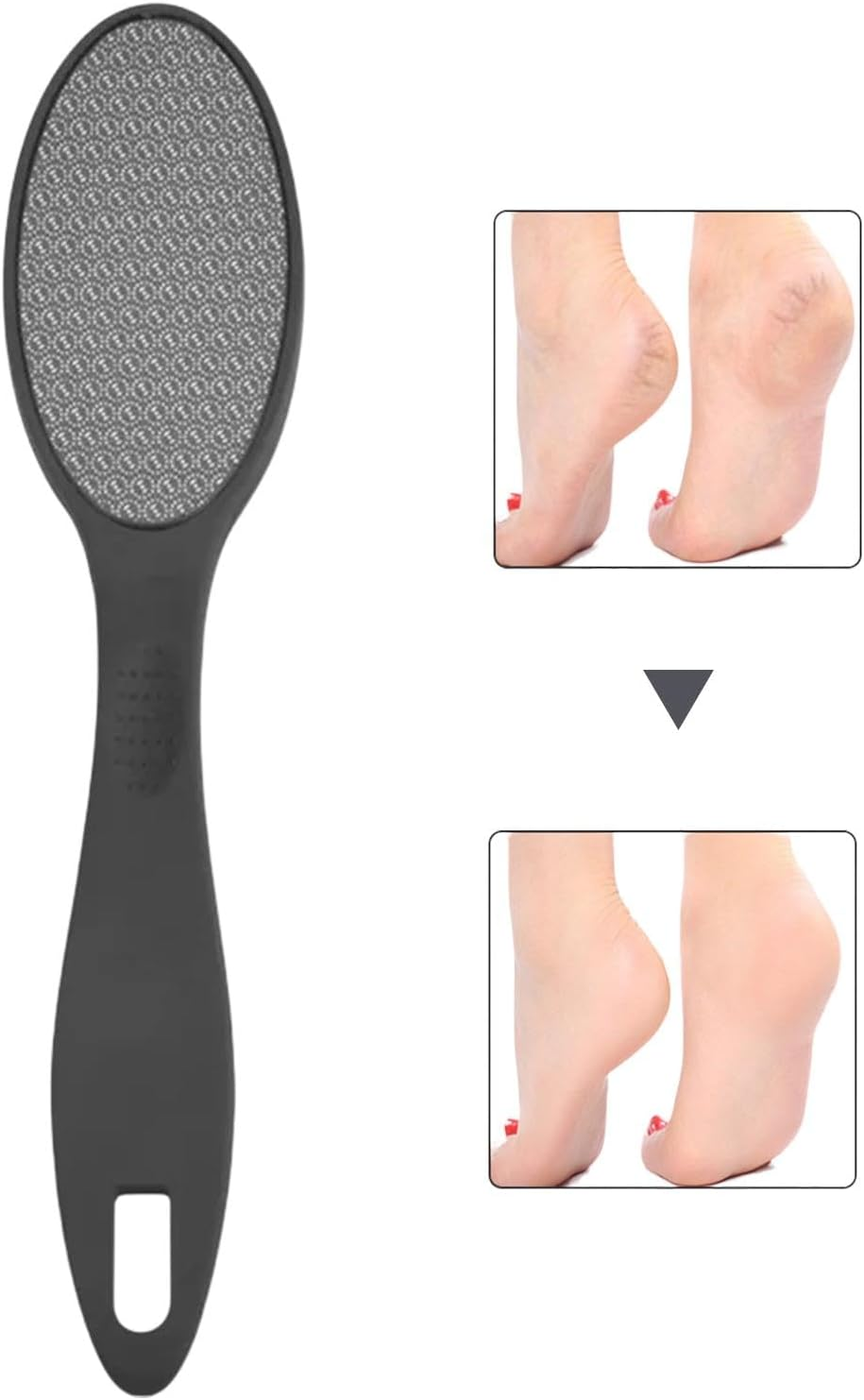Glass Foot File Callus Remover, Glass Foot Scraper - Foot Exfoliator Scrubber,Professional Foot Care Tool Heel Scraper for Men, Women, Elderly image number 3