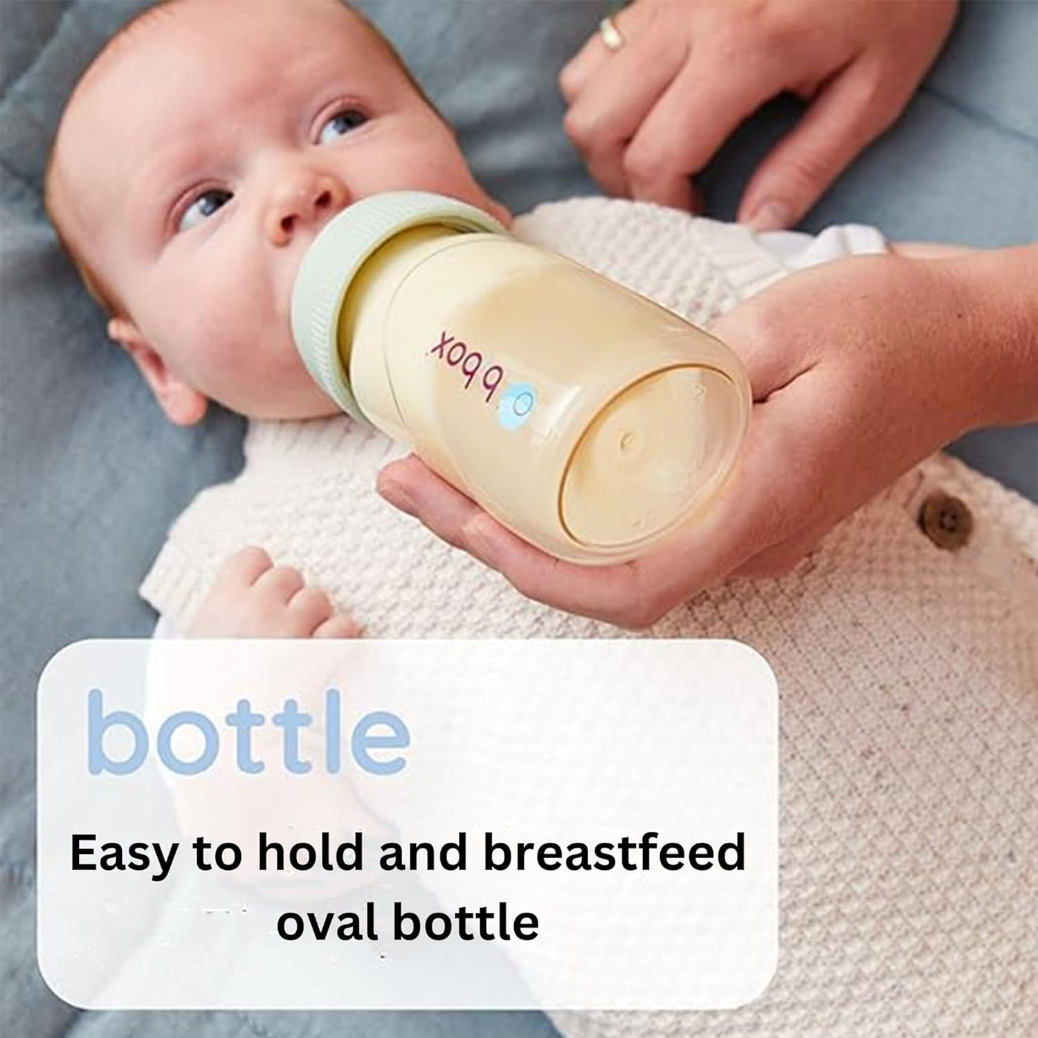 B.Box PPSU Breastfed Baby Bottle, Sage, 180 Ml Capacity image number 2