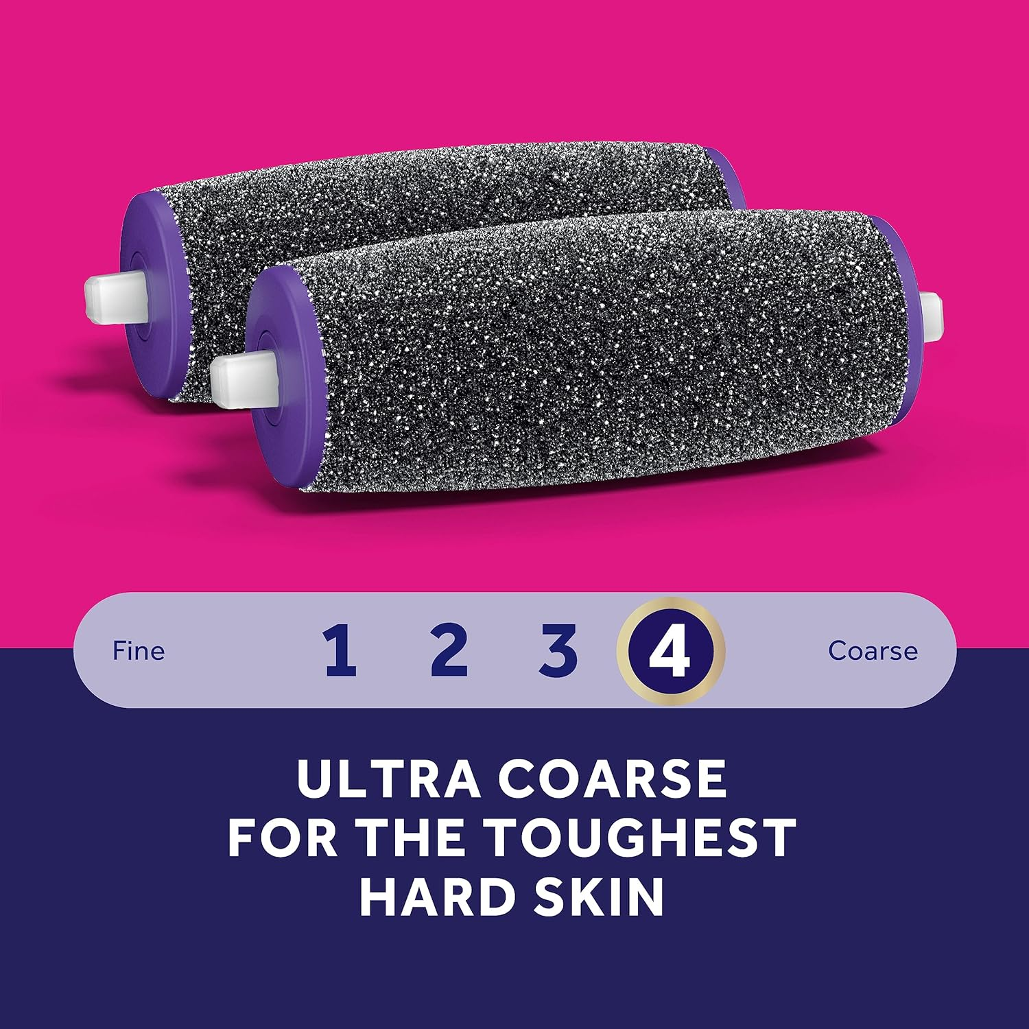 Amope Pedi Perfect Electronic Foot File Wet Dry Regular Coarse Refills, 2 Count image number 3