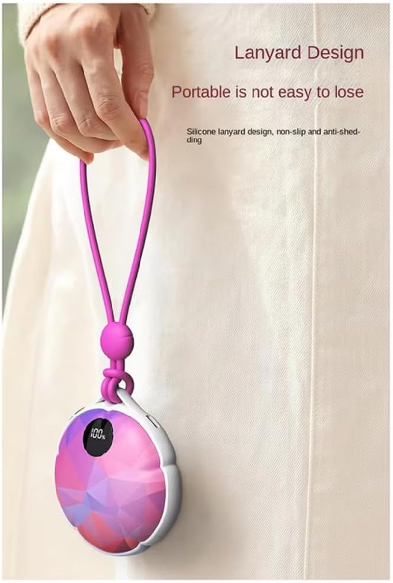 Hand Warmers Rechargeable 4000Mah, Portable Electric Hand Warmer with LED Display and Night Light, for Men, Women