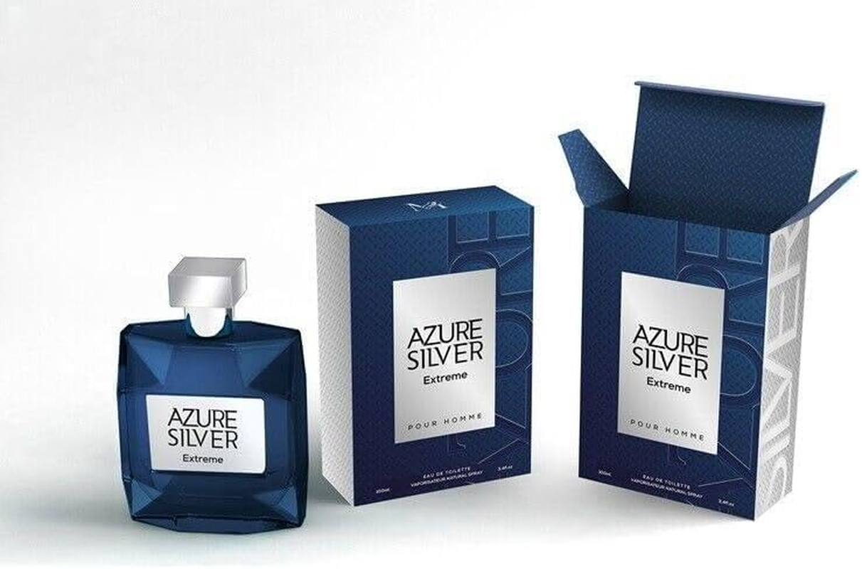 DIAMOND COLLECTION AZURE SILVER EXTREME EDT 100ML SPRAY