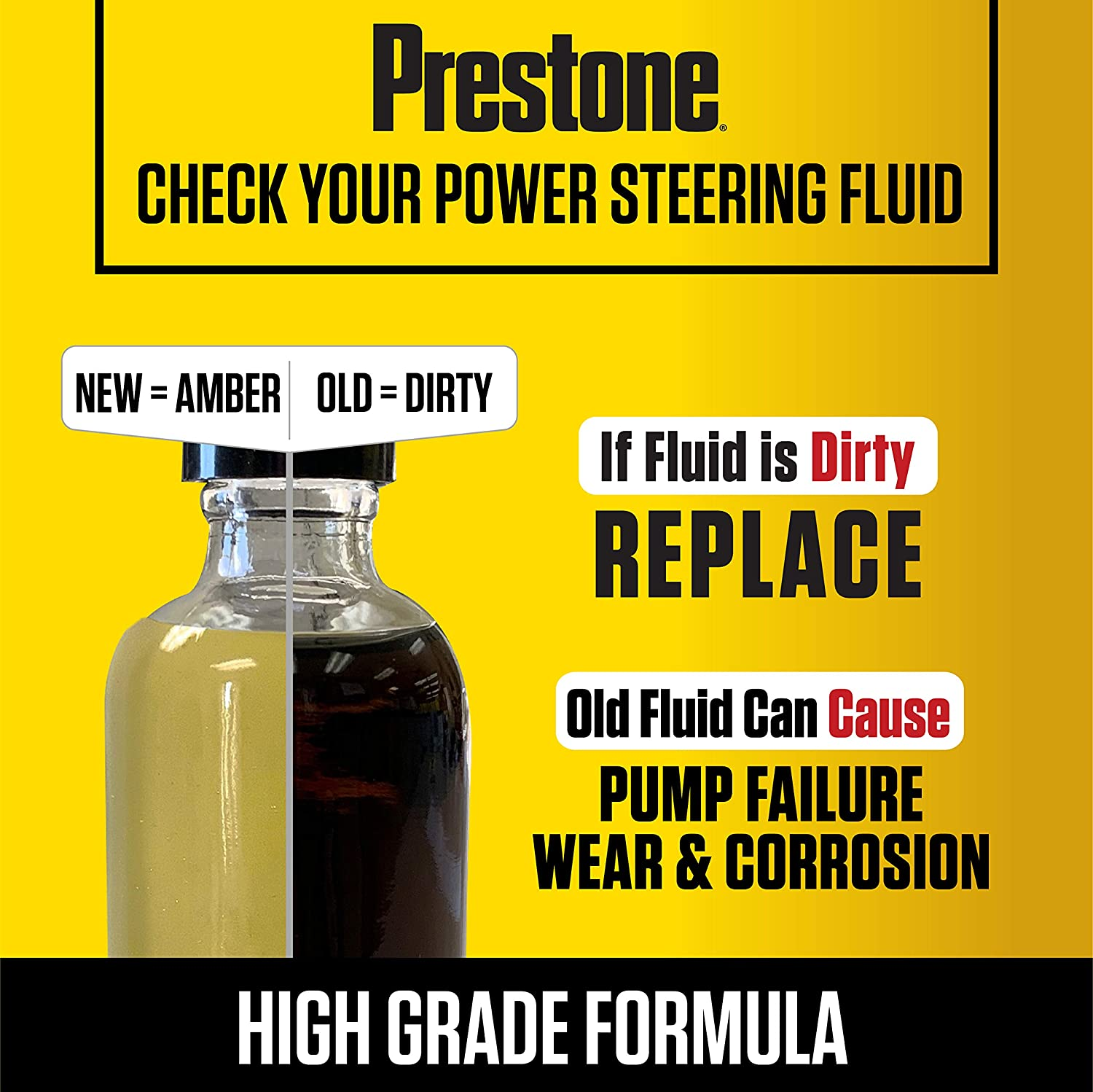 Prestone Full Synthetic Asian Power Steering Fluid 355 Ml image number 3