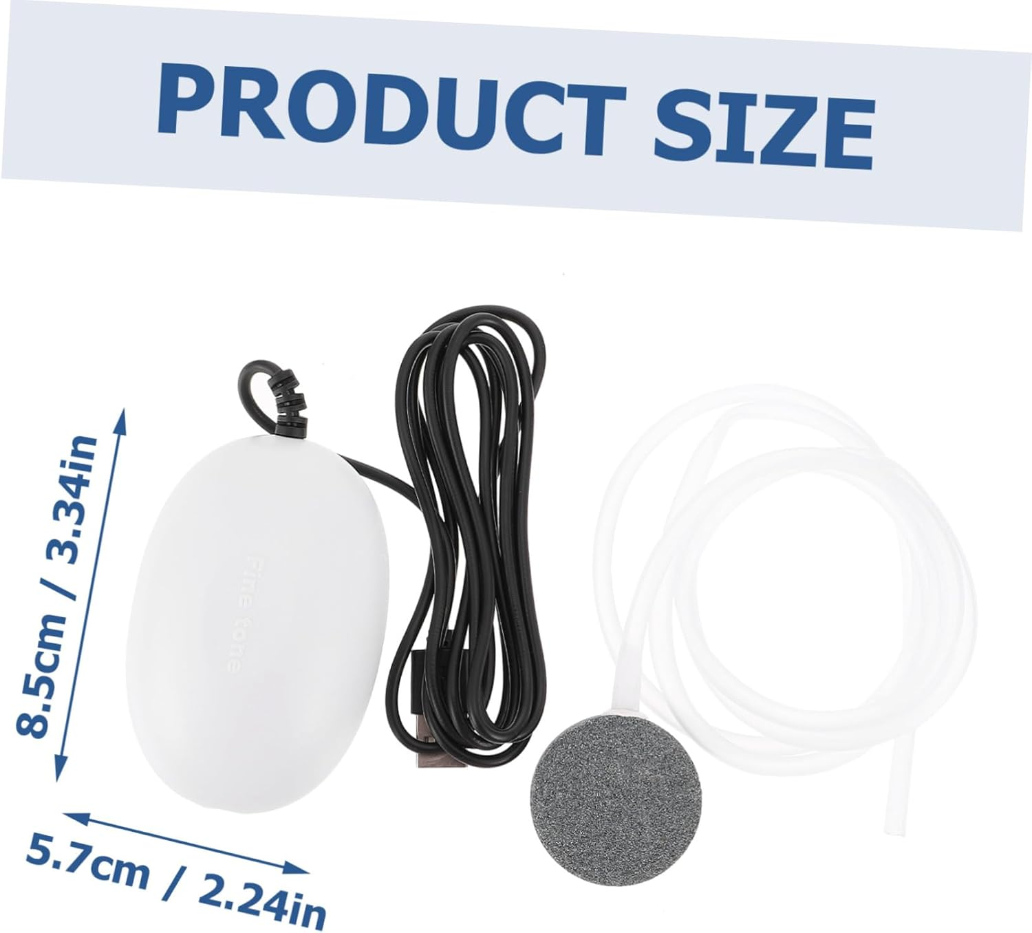 Angoily 1Set Usb Air Pump for Fish Tanks Portable Aquarium Oxygen Pump Air Tube Quiet and Efficient for Aquatic Plants and Pet Fish for Home and Outdoor Use image number 3