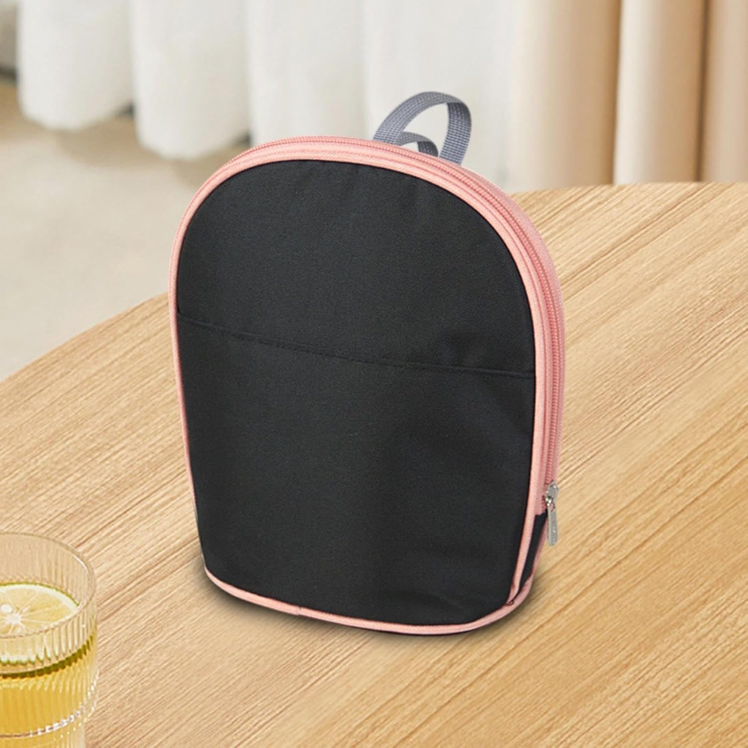 Breast Milk Cooler Travel Bag,Breastmilk Storage Bag,Multipurpose,Bottle Storage Bag,Stylish for Nursing Mom for Home Daycare, Black image number 3